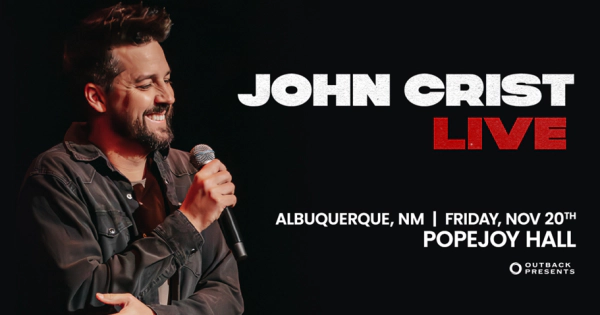 Win tickets to see John Crist at Popejoy Hall!