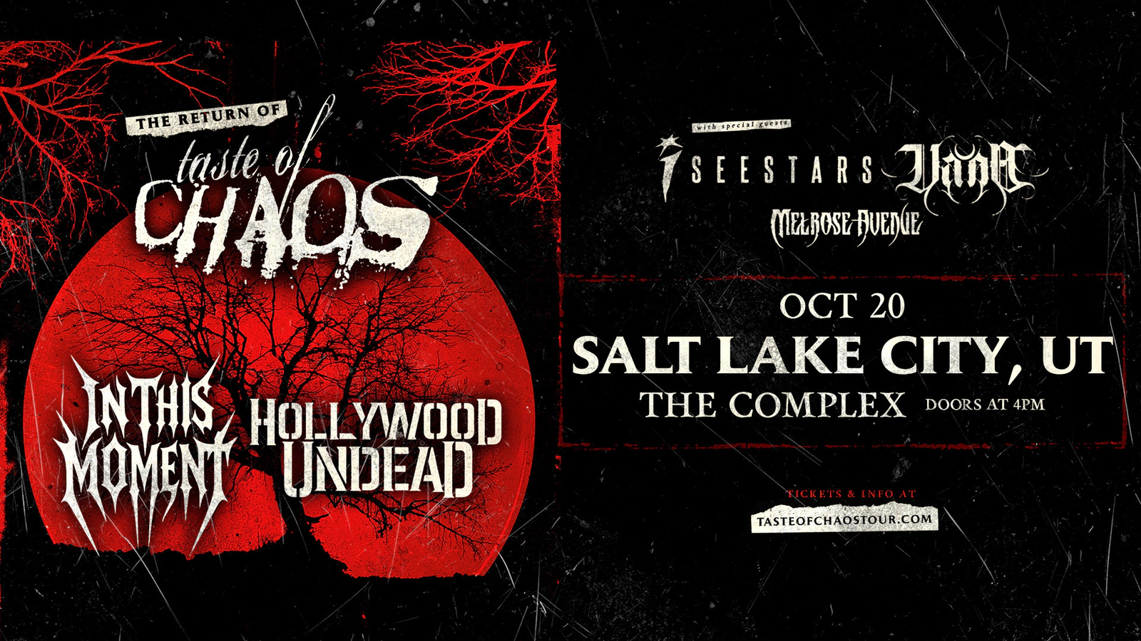 Win Tickets To In This Moment & Hollywood Undead On October 20th!