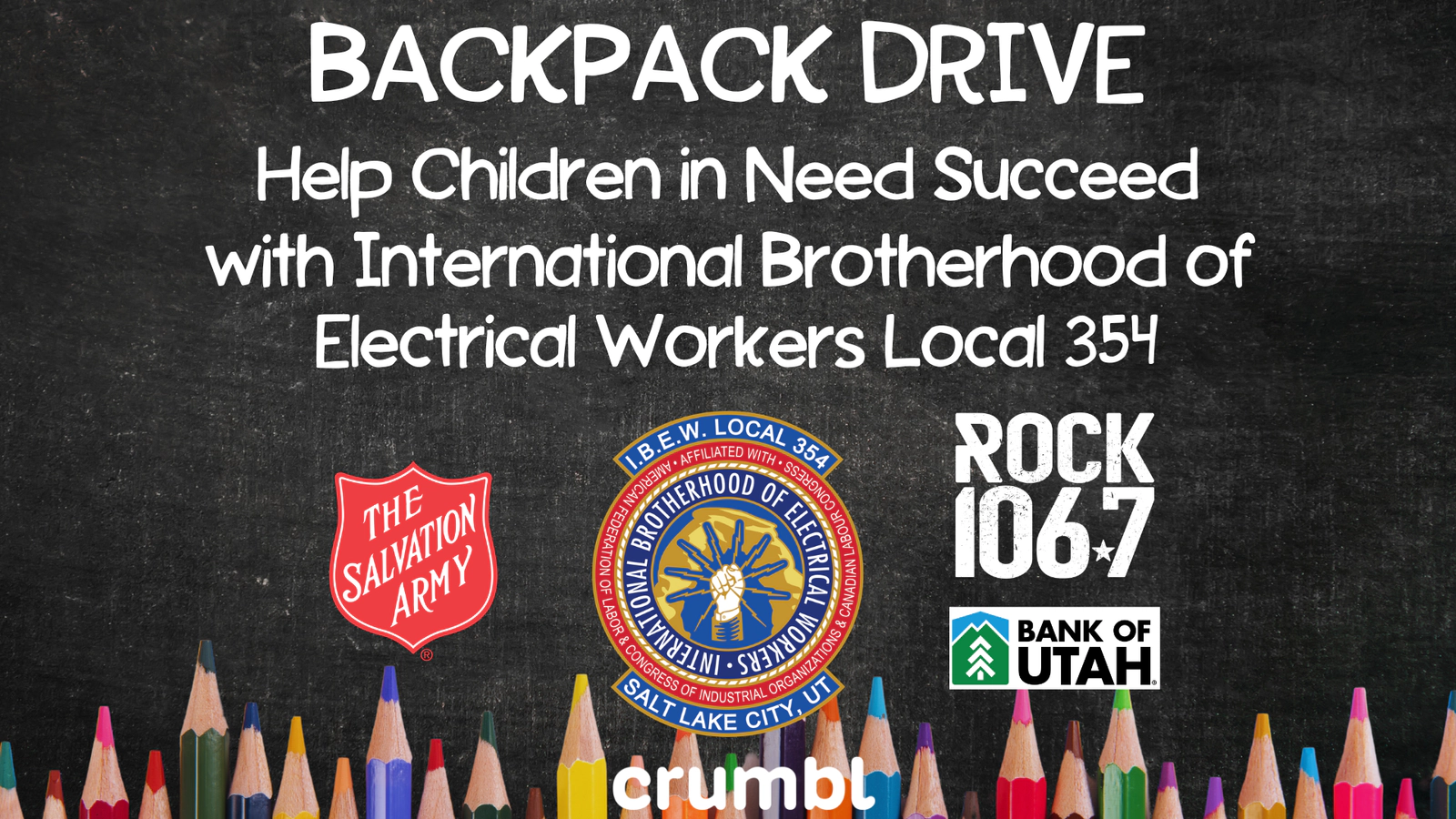 Help Us Make A Difference - One Backpack At A Time