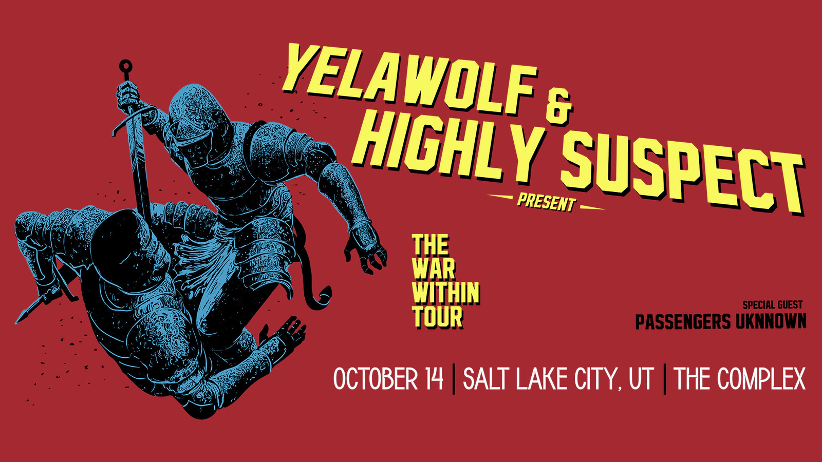 Win A Pair Of Tickets To Yelawolf & Highly Suspect on October 14th!