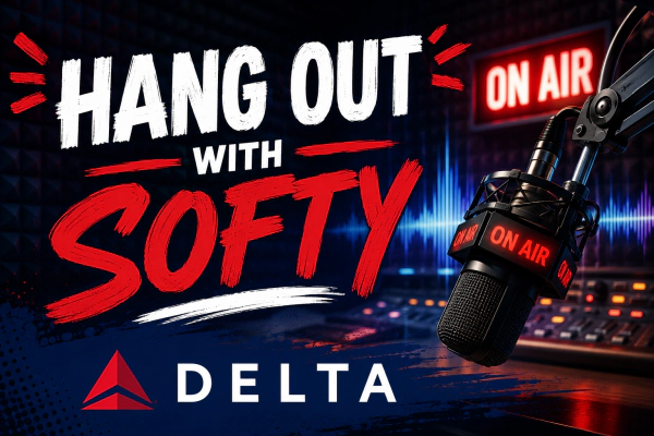 Hang out with Softy presented by Delta Air Lines
