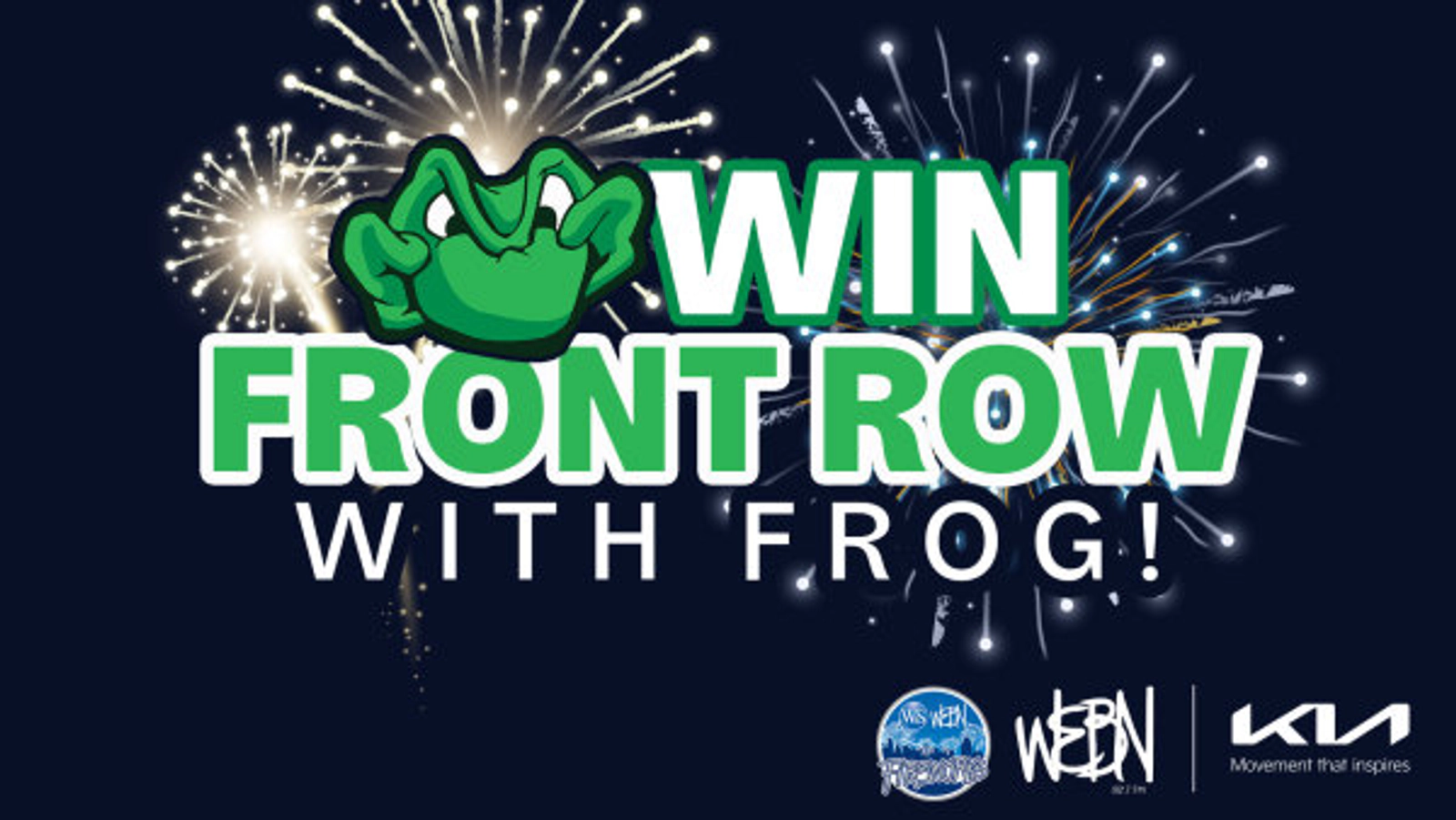 Front Row with Frog Sweepstakes - Thumbnail Image