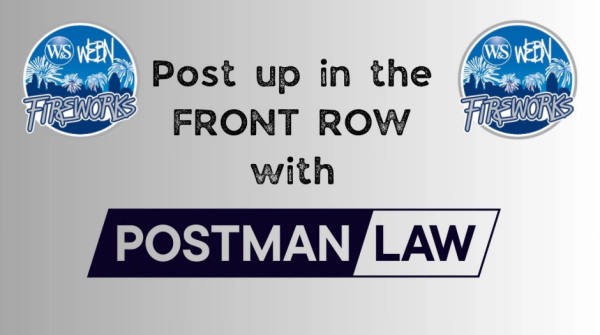 Post Up in the FRONT ROW with Postman Law!