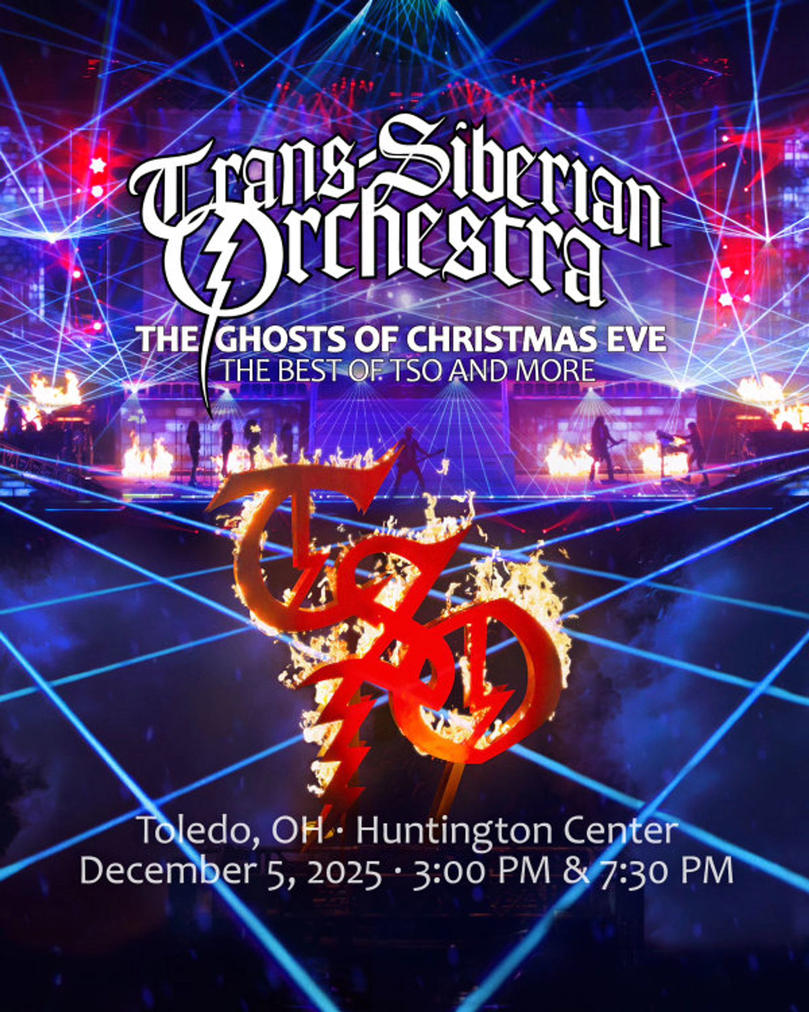 Enter for the chance to win tickets to Trans-Siberian Orchestra at The Huntington Center!