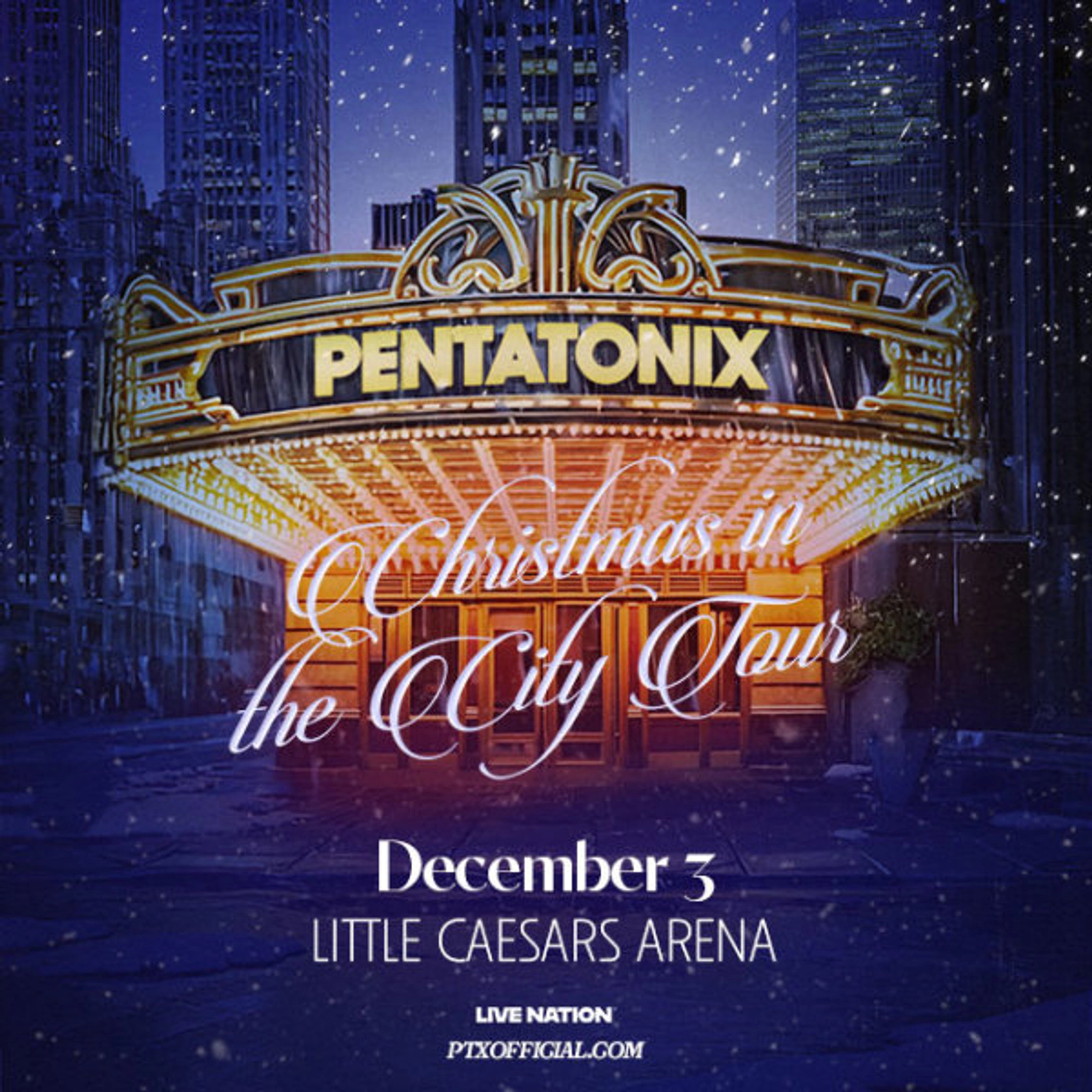 Enter for the chance to win tickets to Pentatonix: Christmas in the City Tour!