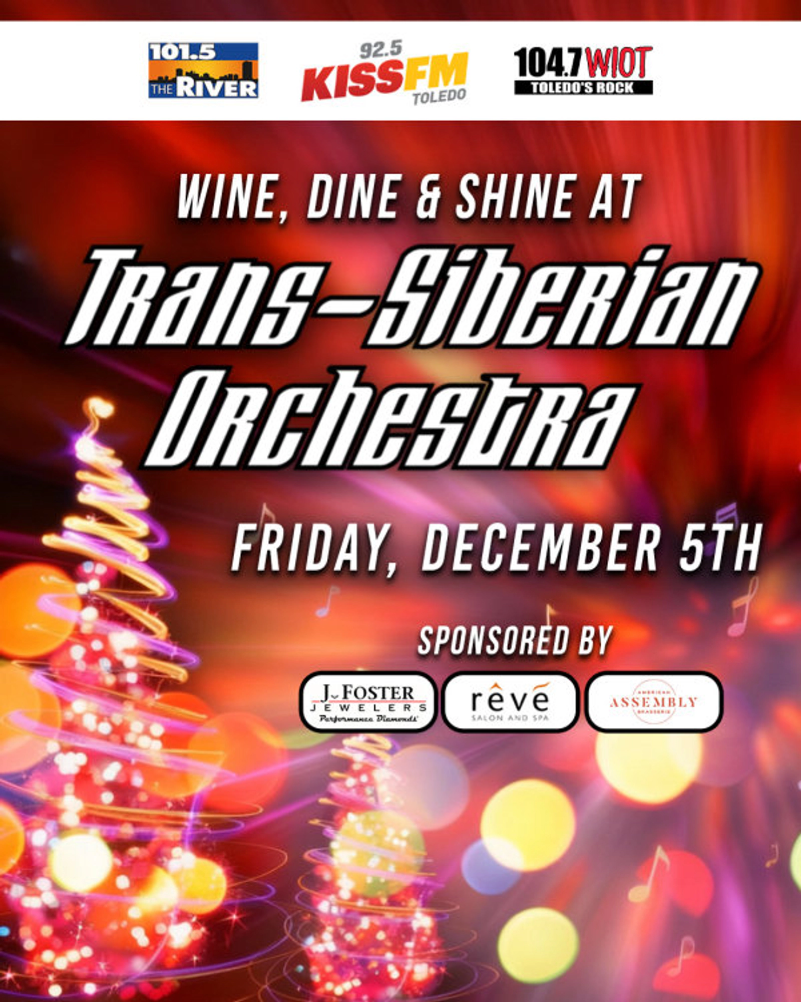 Wine Dine and Shine at TSO!