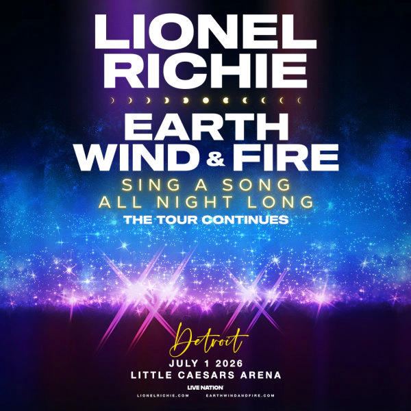 Enter for the chance to win tickets to see Lionel Richie and Earth, Wind & Fire!