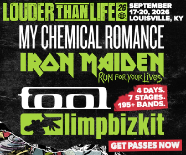 Enter for your chance to win a pair of passes to Louder than Life Festival!