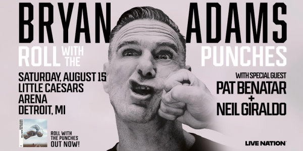 Enter for your chance to win tickets to Bryan Adams!