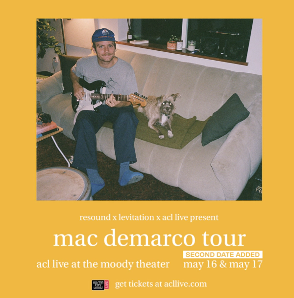 ENTER FOR A CHANCE TO WIN TICKETS TO MAC DEMARCO!