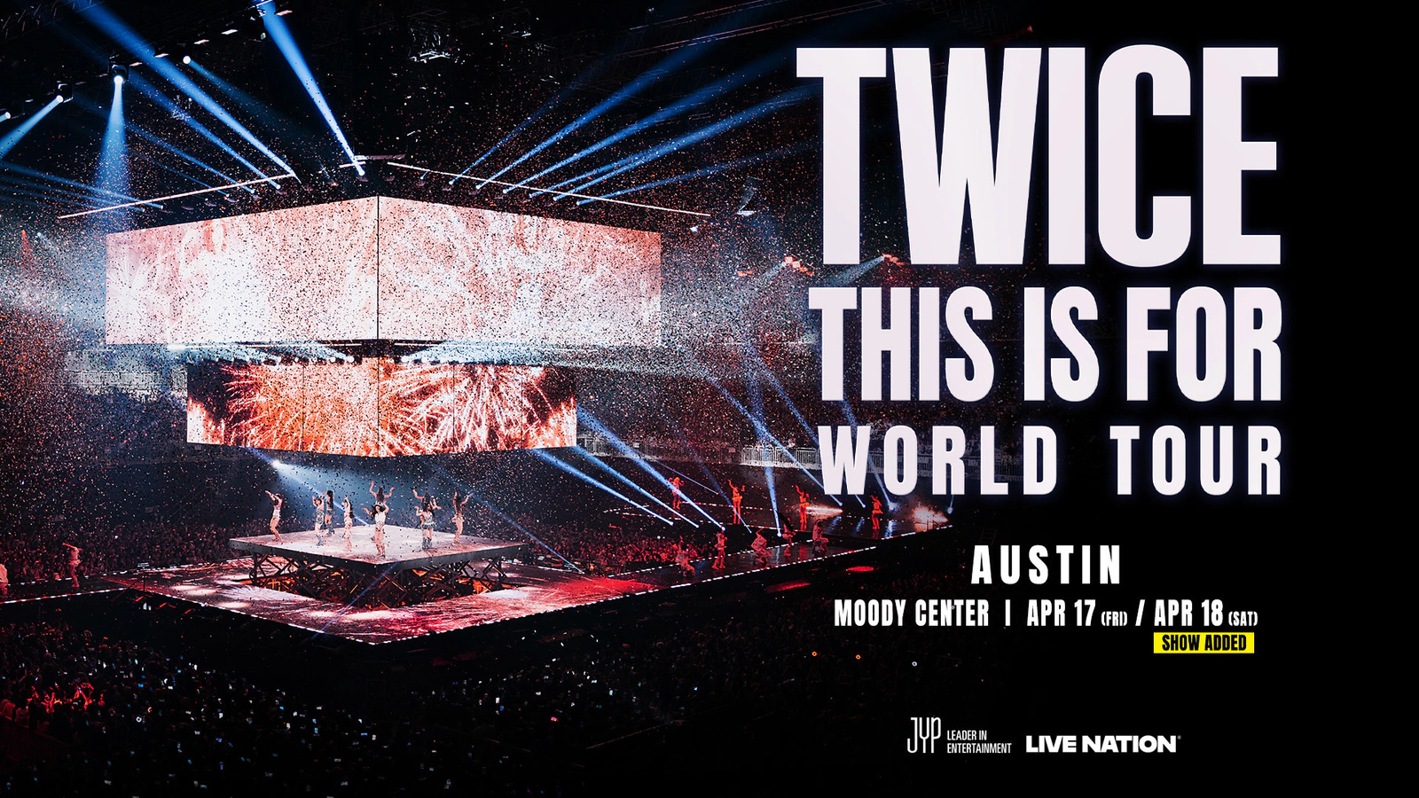 ENTER HERE FOR A CHANCE TO WIN TICKETS TO SEE TWICE