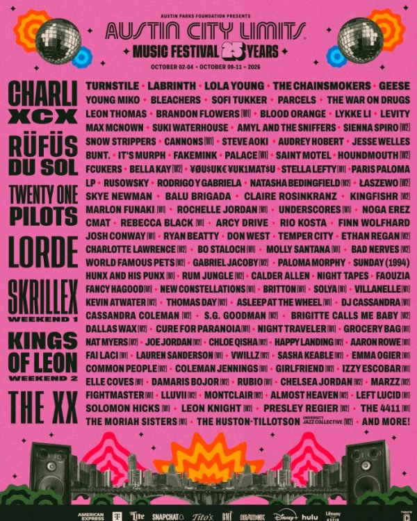 WIN 3-DAY WRISTBANDS TO ACL!