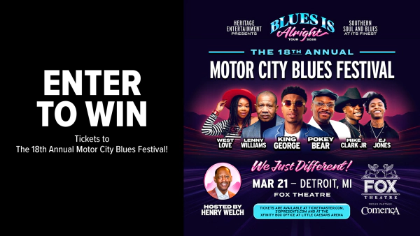 Win Tickets to The 18th Annual Motor City Blues Festival!