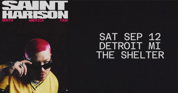 Win a pair of tickets to see Saint Harison