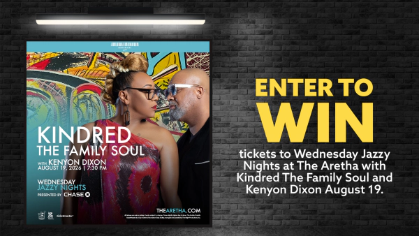 Kindred The Family Soul and Kenyon Dixon August 19. Wednesday Jazzy Nights at the Aretha.