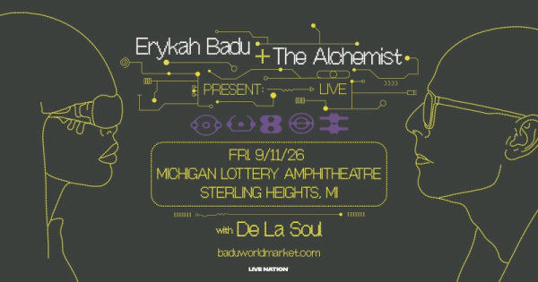 Win tickets to see Erykah Badu