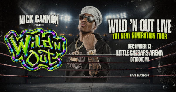 Listen to Mix 92.3 to win tickets to Nick Cannon Presents: Wild 'N Out- The Next Generation at Little Caesars Arena on Sunday, December 13th!