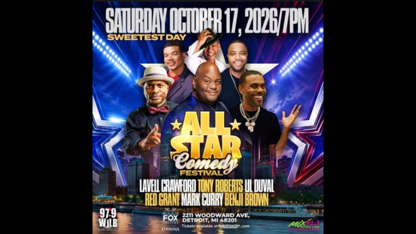 Listen to Mix 92.3 to win a pair of tickets to the All Star Comedy Festival - EarthQuake, Tony Roberts, Lil Duval, Mark Curry, Red Grant & Benji Brown, at The Fox on October 17th!