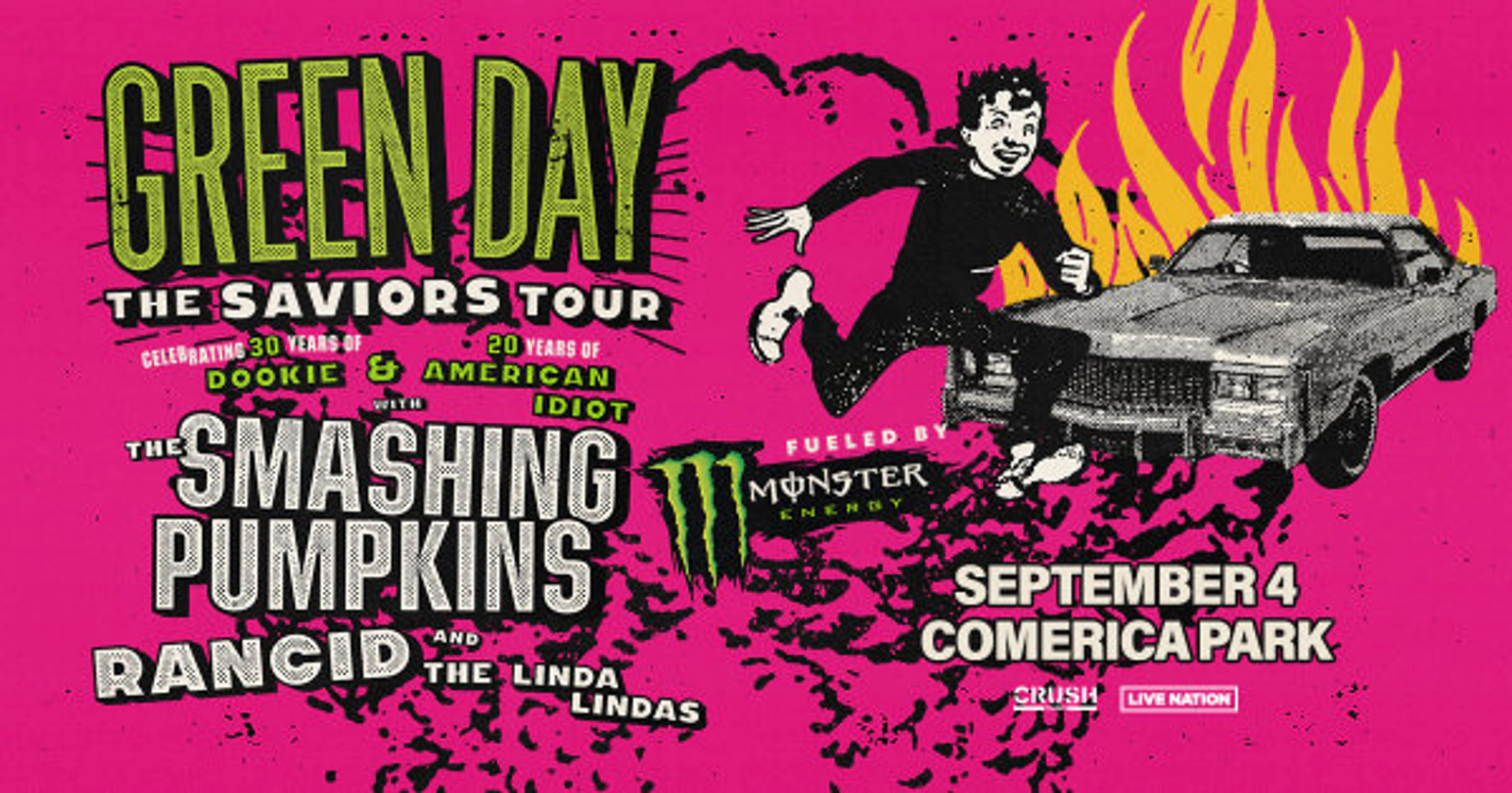 Win Green Day Tickets! Rock 101.7 WMRR Rock 101.7 WMRR