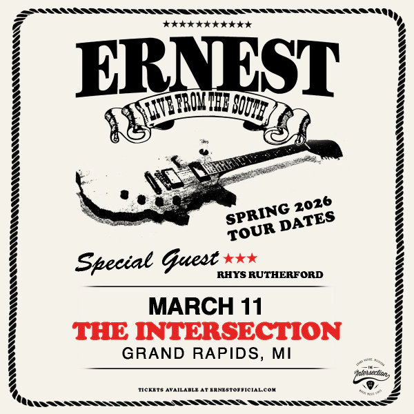 Win tickets to see Ernest!