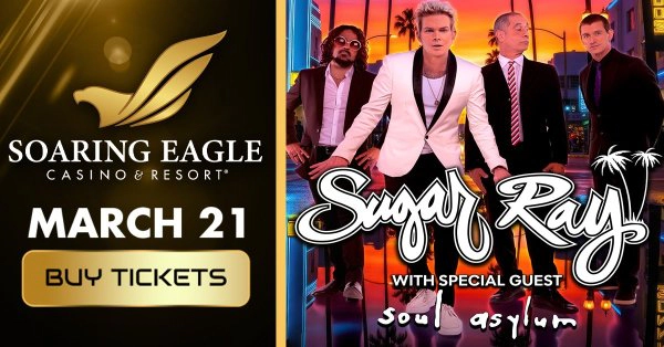 Win tickets to see Sugar Ray w/ Soul Asylum!