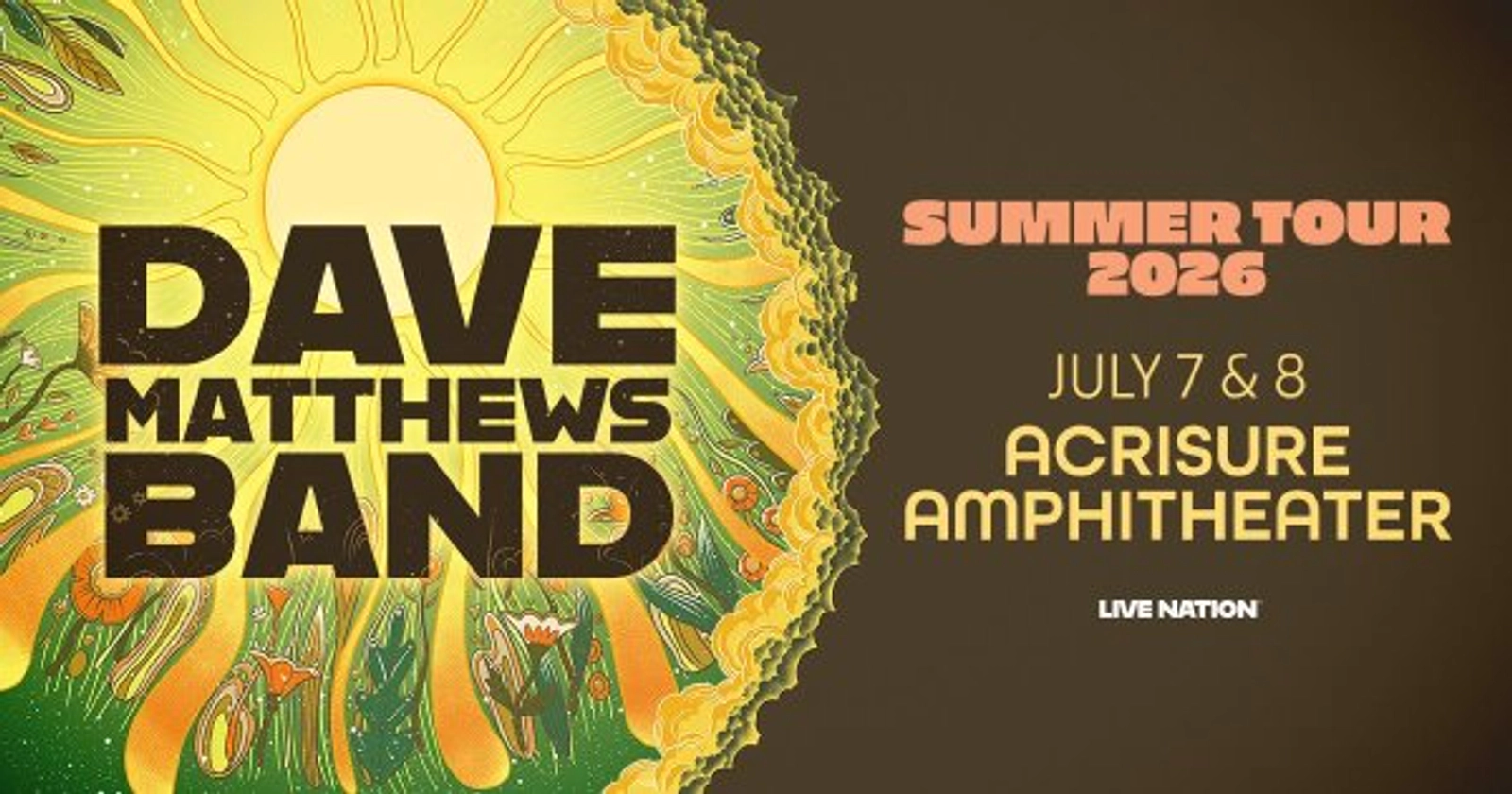 Win tickets to see the Dave Matthews Band!