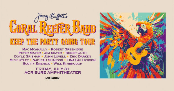 Win tickets to see The Coral Reefer Band!
