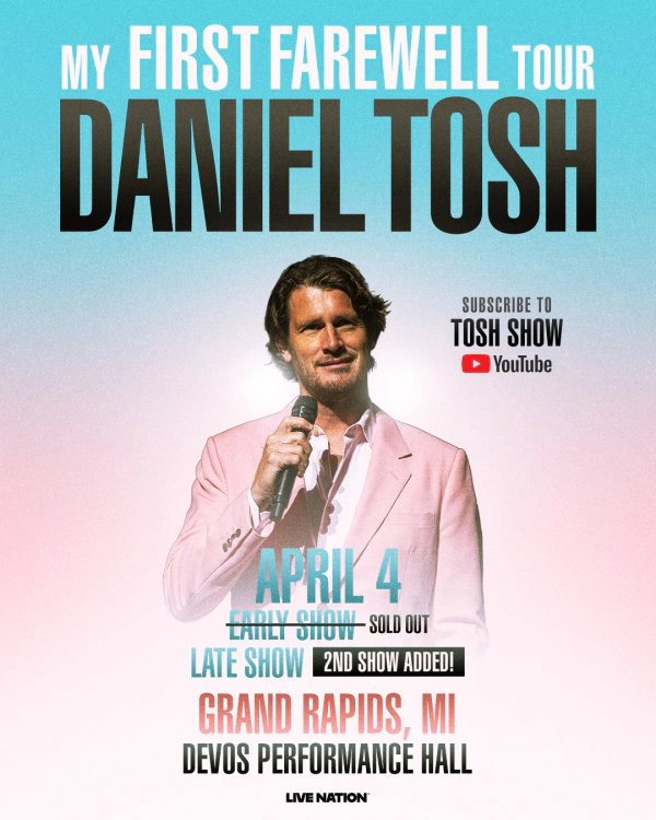 Win Tickets to Daniel Tosh!
