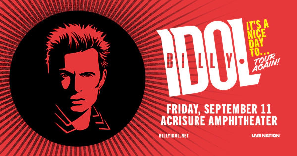 Win tickets to see Billy Idol!