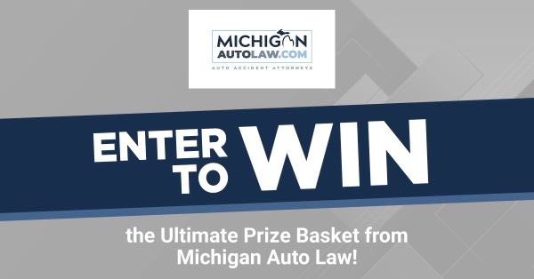 Level Up Your Night with Dave & Buster's! Win the Ultimate Prize Basket from Michigan Auto Law.