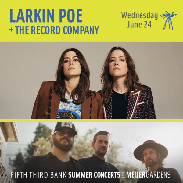Win tickets to see Larkin Poe + The Record Company!
