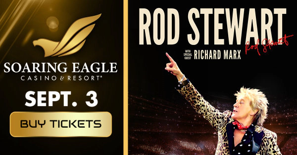 Win tickets to see Rod Stewart w/ Richard Marx!