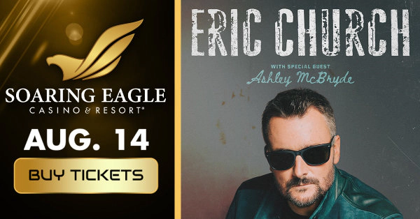 Win tickets to Eric Church w/ Ashley McBryde!