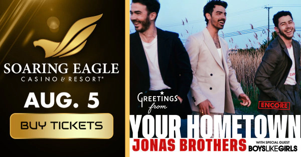 Win tickets to see the Jonas Brothers w/ Boys Like Girls!