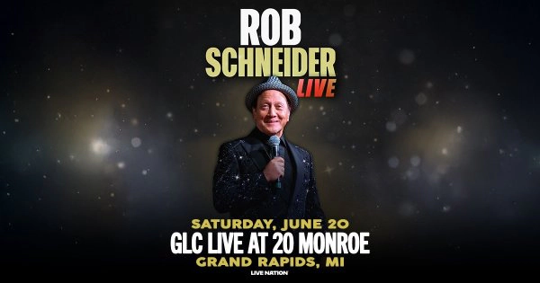 Win tickets to see Rob Schneider!