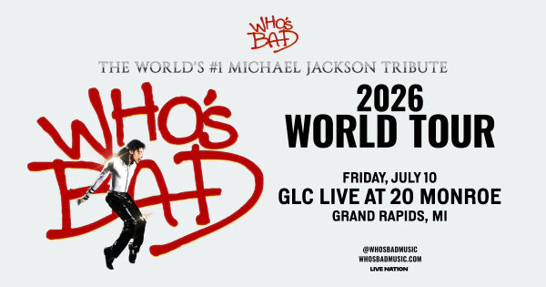 Win tickets to see Who's Bad: The World's #1 Michael Jackson Tribute!