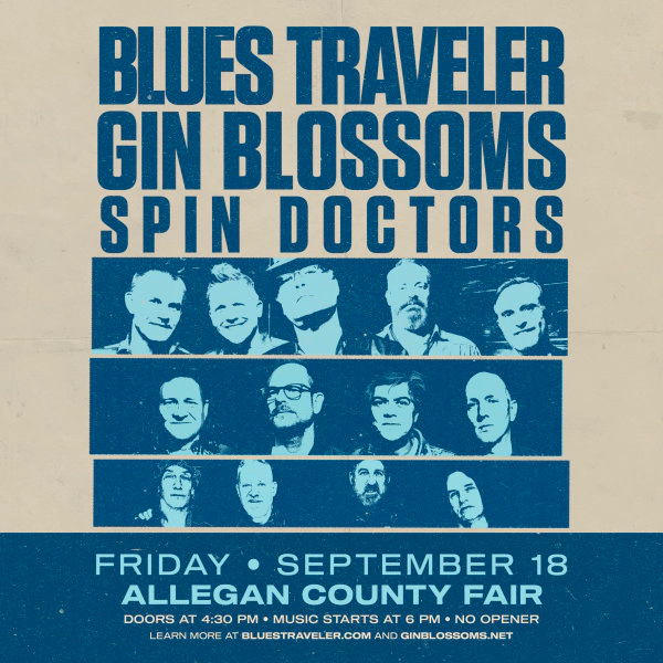 Win tickets to see Blues Traveler, Gin Blossoms, and Spin Doctors!