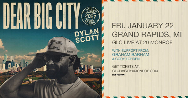Win tickets to Dylan Scott!