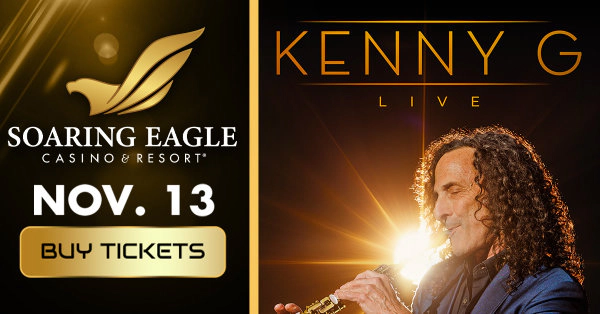 Win tickets to see Kenny G!