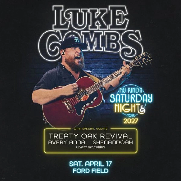 Win tickets to see Luke Combs!