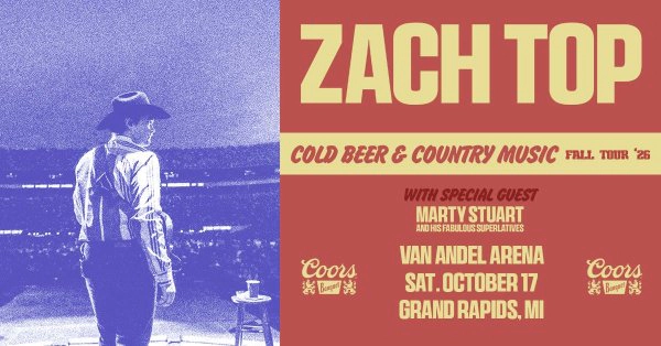 Win tickets to see Zach Top!