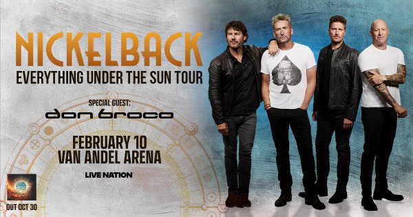 Win tickets to see Nickelback!