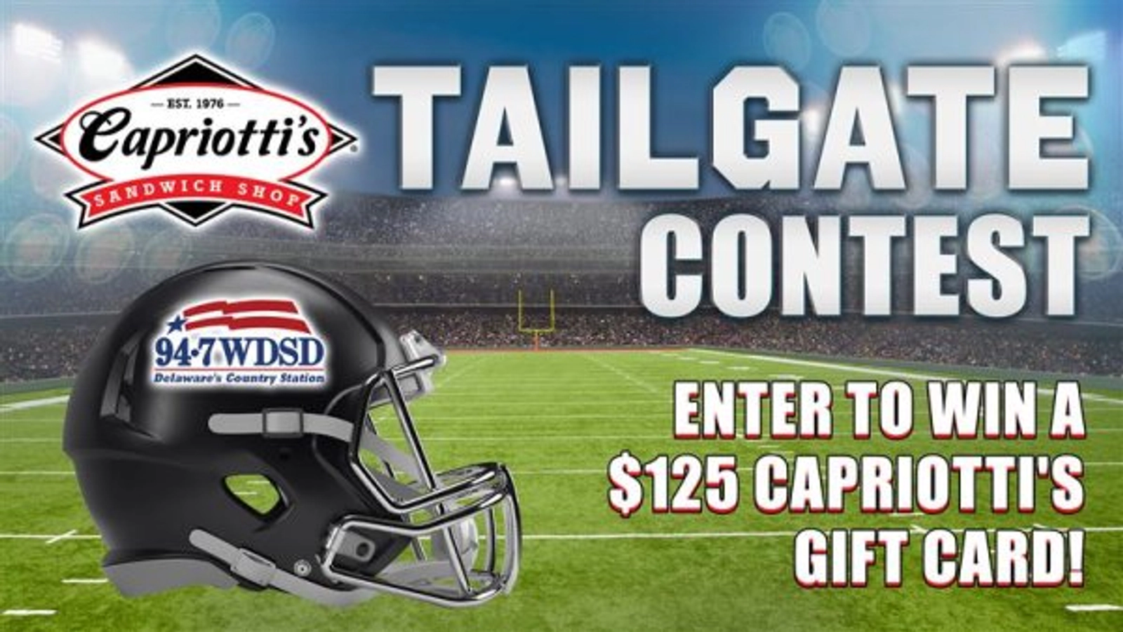 Capriotti's Tailgate of the Game