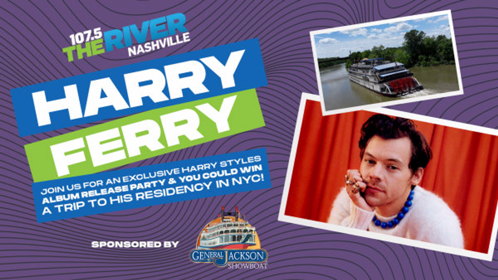 107.5 the River's Harry Ferry!!