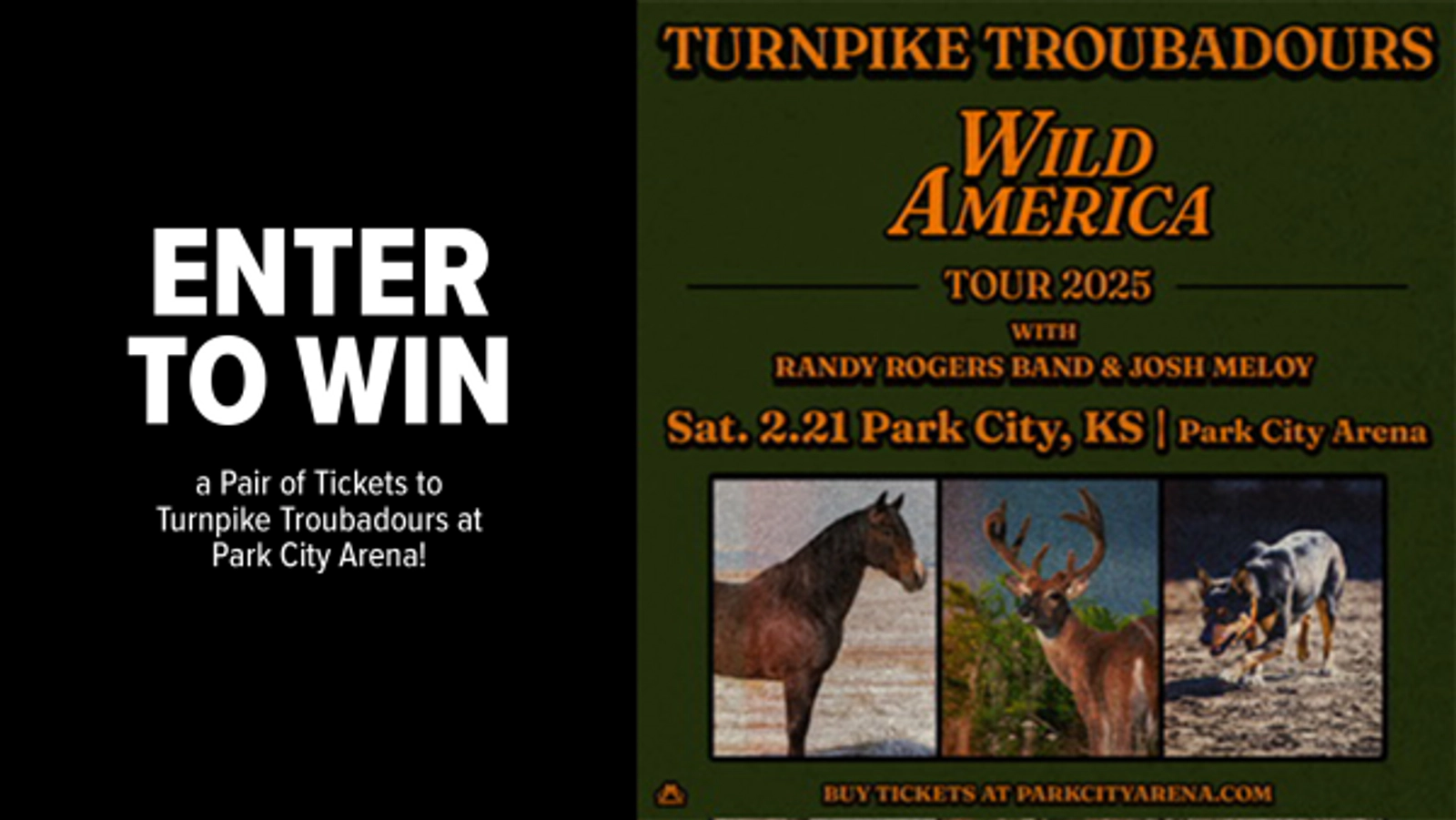 Turnpike Troubadours KZSN Park City Arena  Sat Feb 21