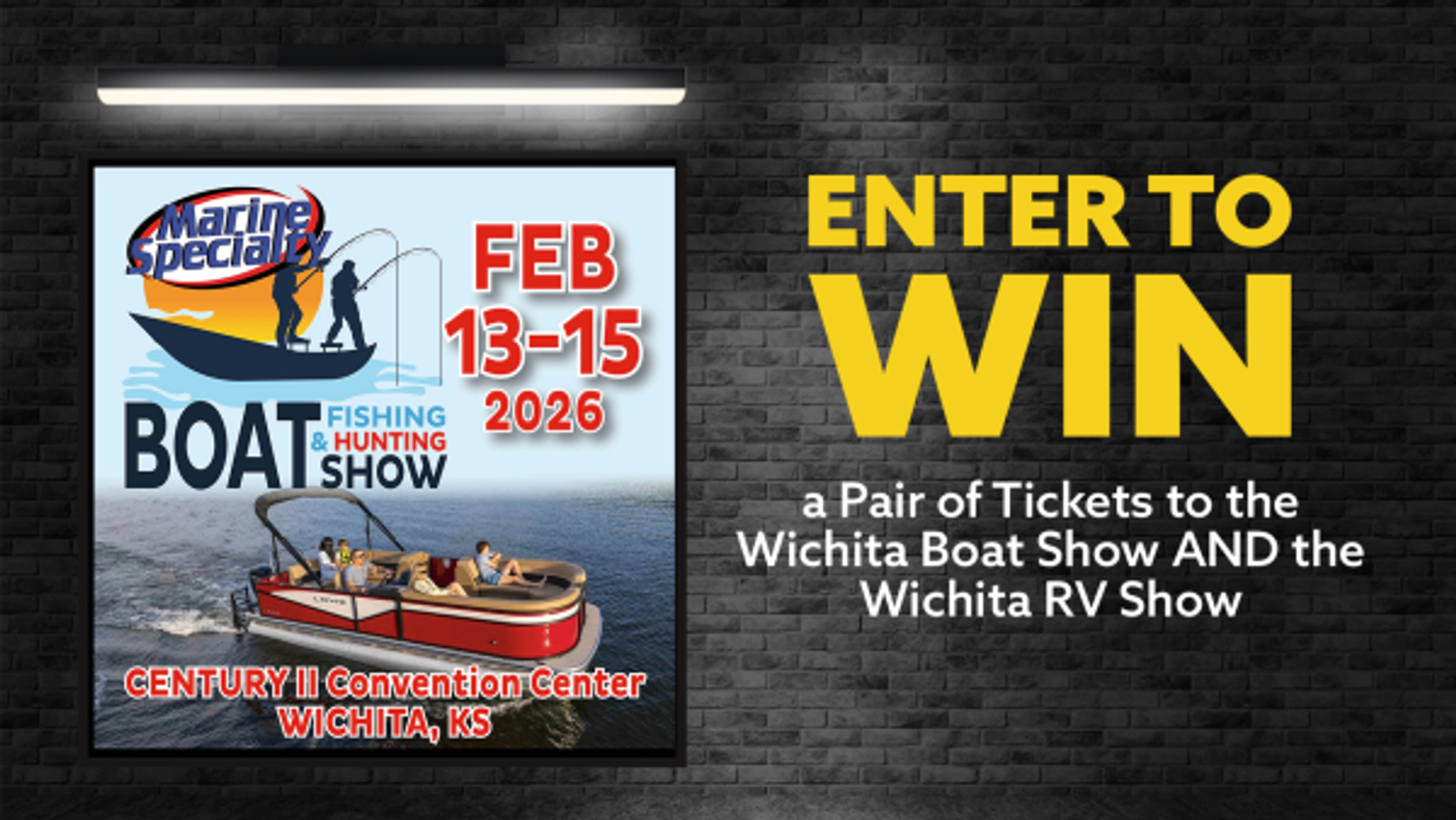 Win a Pair of Tickets to the Wichita Boat Show AND the Wichita RV Show