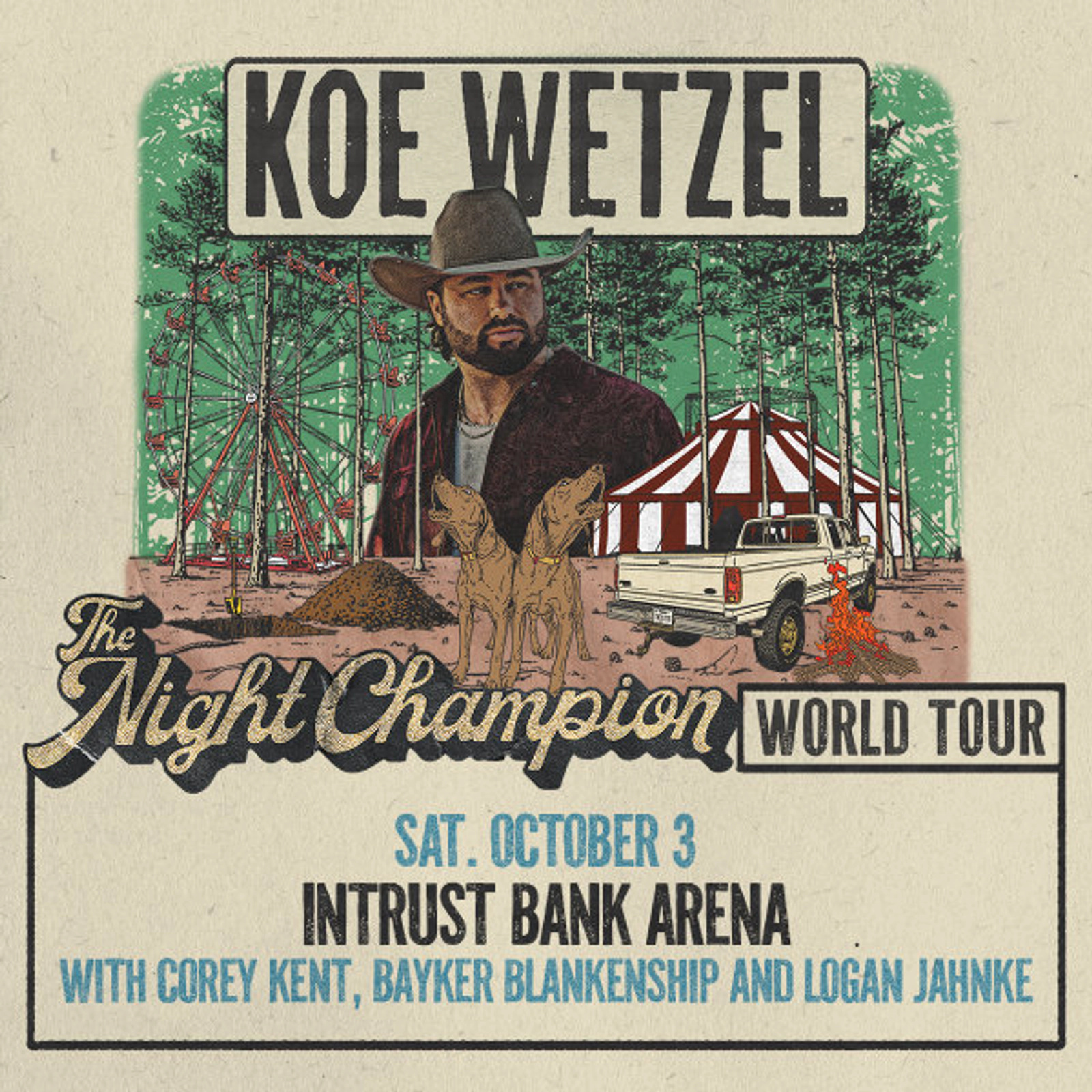 Win Koe Wetzel & Corey Kent Tickets
