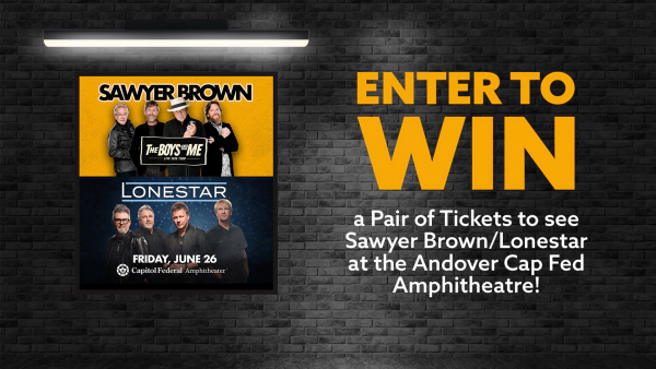 Win a Pair of Tickets to see Sawyer Brown/Lonestar at the Andover Cap Fed Amphitheatre!