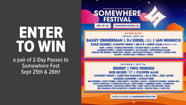 Win Free 2-Day Passes to Somewhere Fest