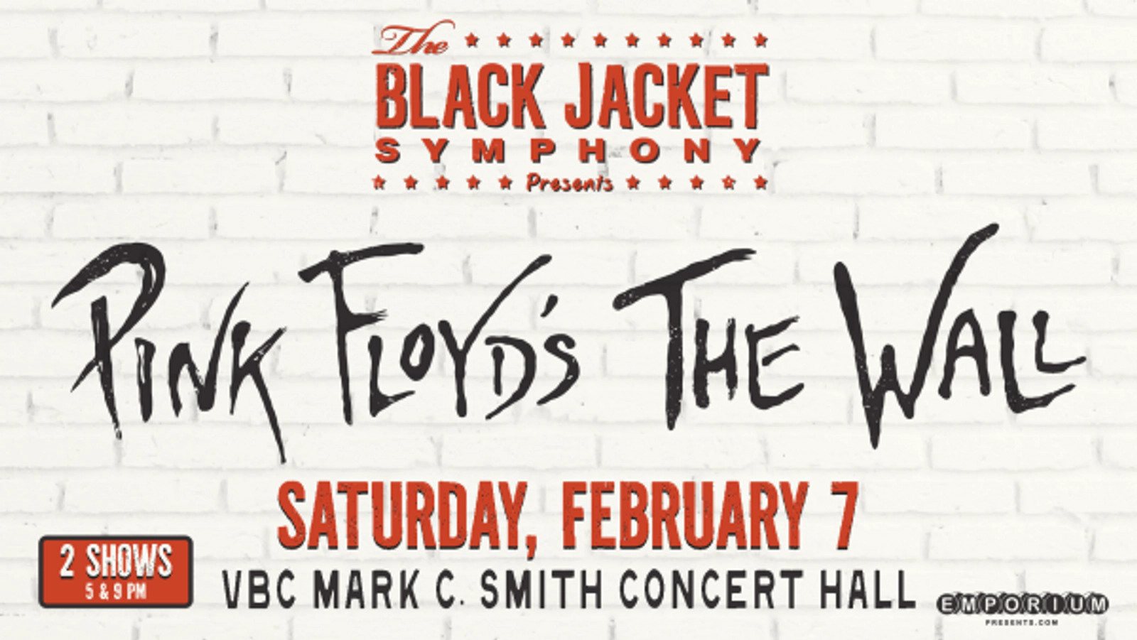 Win tickets to see BJS present Pink Floyd's The Wall!